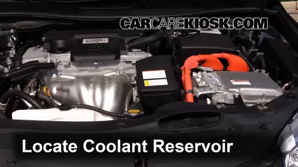2016 Toyota Camry Hybrid LE 2.5L 4 Cyl. Coolant (Antifreeze) Add Coolant